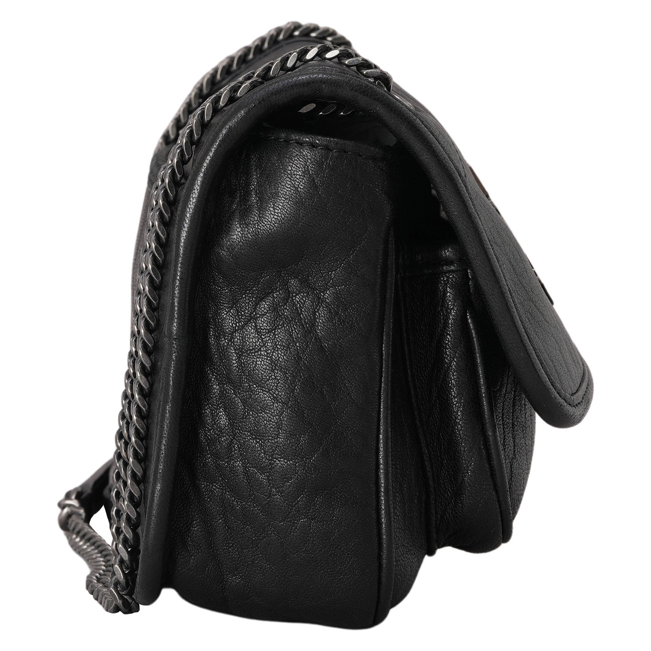 YVES SAINT LAURENT(USED)생로랑 828736 램스킨 니키 미니 숄더백